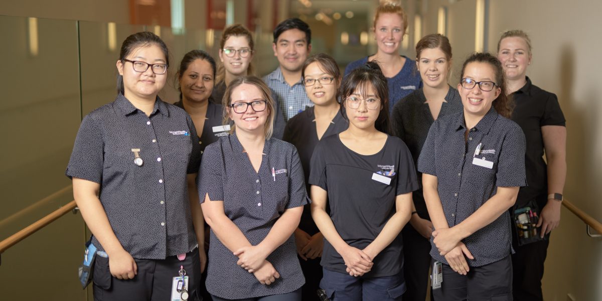 Pictured:    2019 Graduate Nurses at Monash Health. Copyright Monash Health. Not for use without prior written permission.
