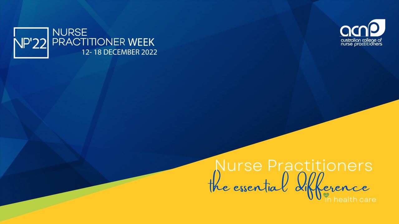 Nurse Practitioner Week 2022 logo