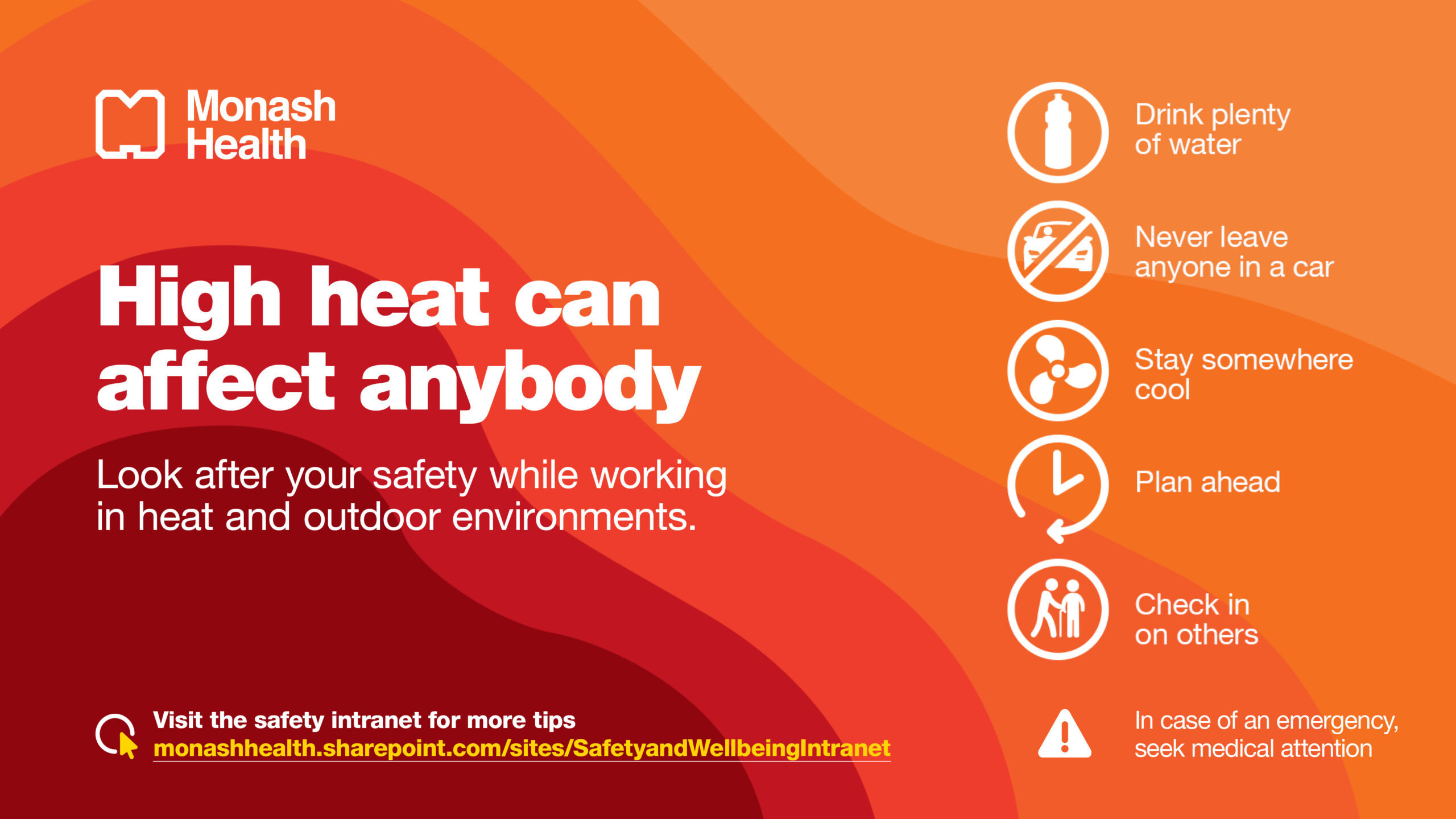 High heat can affect anybody